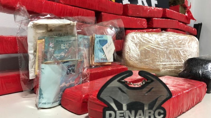 Polícia Civil apreende mais de 30 quilos de drogas em Guaraí