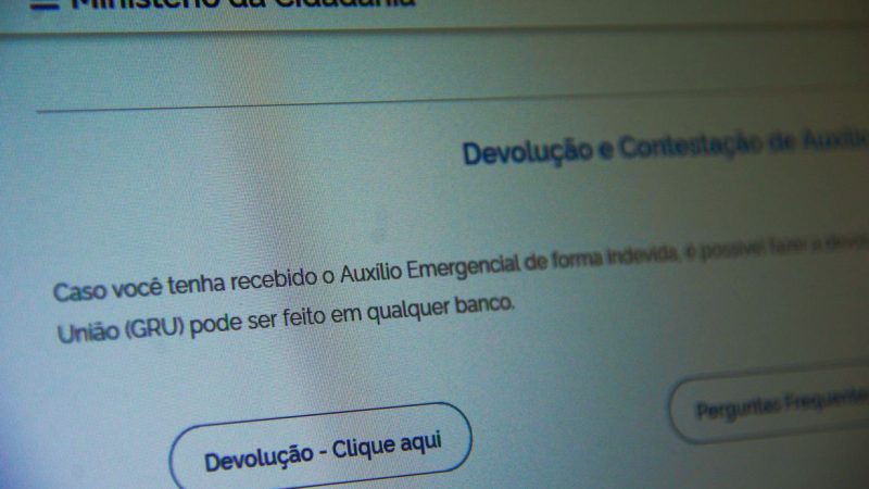 Saiba como devolver auxílio emergencial recebido indevidamente