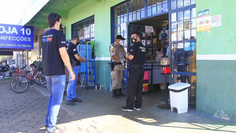 Polícia Civil do Tocantins participa de operação de prevenção à Covid-19 em Palmas, Araguaína e Gurupi