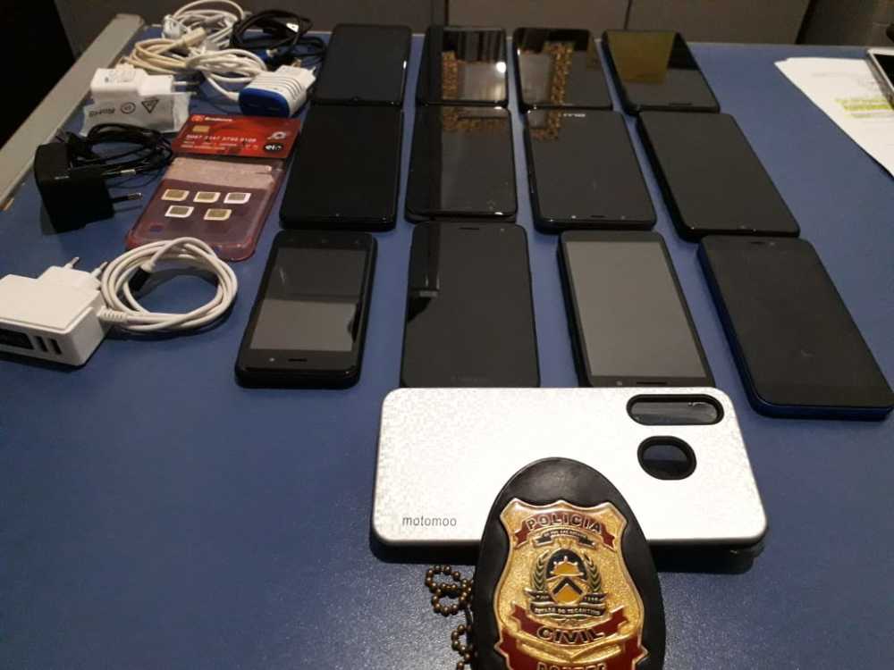 Polícia Civil recupera aparelhos celulares avaliados em R$ 15 mil em Formoso do Araguaia
