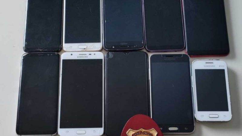 Polícia Civil recupera e devolve aparelhos celulares roubados e furtados nos últimos 3 anos em Pium