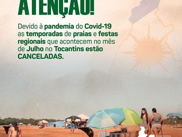 Em campanha nas redes sociais, ATM aborda decisão de municípios em não realizar temporada de praias