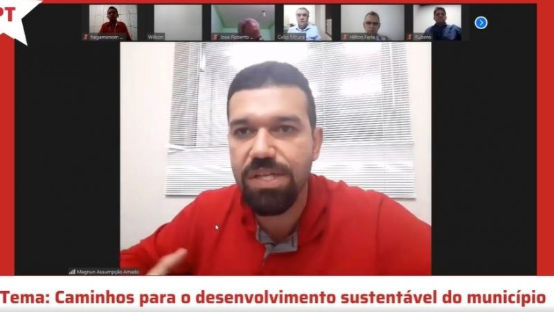 Políticas inovadoras em pauta na última live do Plano de Governo do PT de Santa Fé do Araguaia