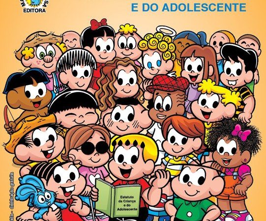 Revista Turma da Mônica produz edição especial em comemoração aos 30 anos do Eca