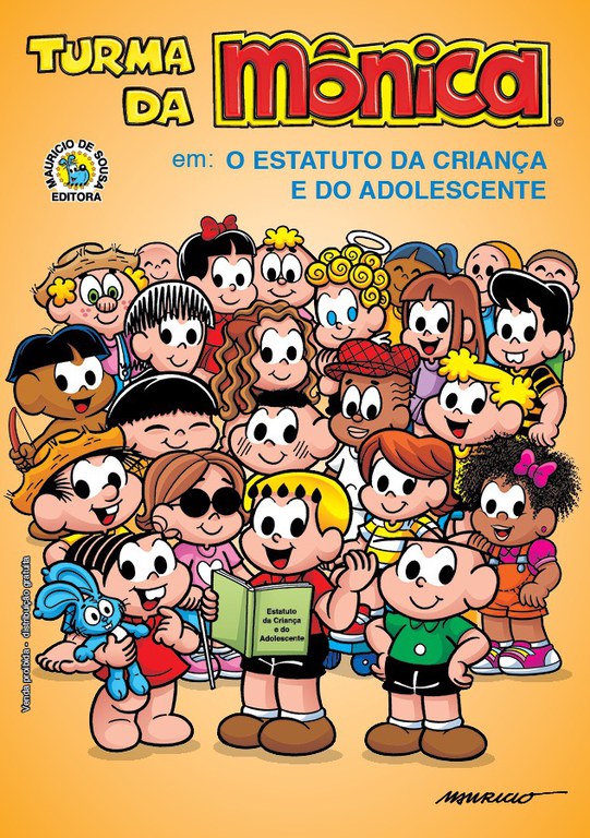 Revista Turma da Mônica produz edição especial em comemoração aos 30 anos do Eca