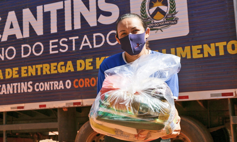Inicia mais uma etapa de entrega de cestas atendendo mais 4 mil famílias