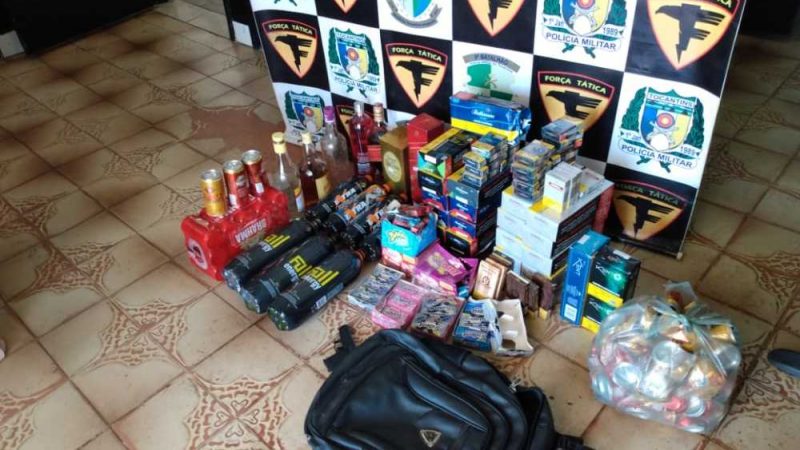 3 menores são apreendidos com objetos furtados de comércio em Araguatins