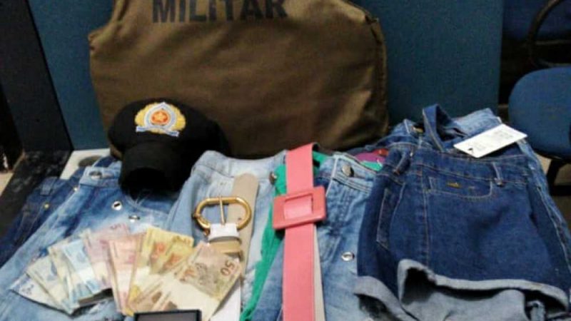 Homem é preso suspeito de furtar várias lojas no centro de Palmas