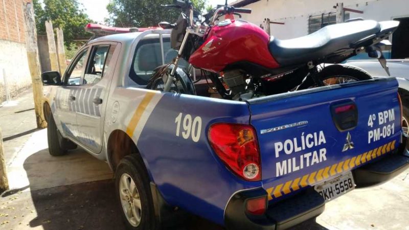 Moto furtada em 2019 em Goiás é recuperada em São Salvador do Tocantins e receptador é preso