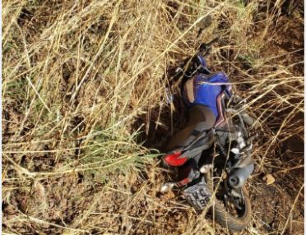 Motocicleta roubada em Palmas é recuperada em matagal em Luzimangues
