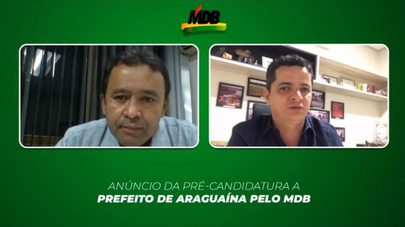 MDB anuncia Elenil da Penha como pré-candidato a prefeito de Araguaína