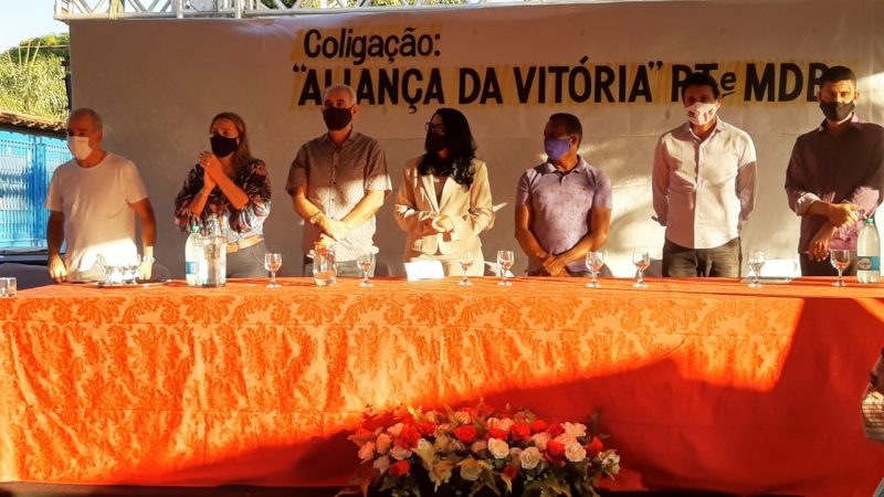 Ednalva é confirmada em convenção e vai disputar Prefeitura de Rio da Conceição pelo PT