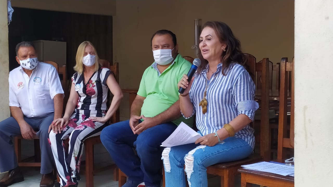 Senadora Kátia Abreu vai a Ponte Alta do Tocantins e reafirma seu apoio a Kleber do Sacolão e Juliana
