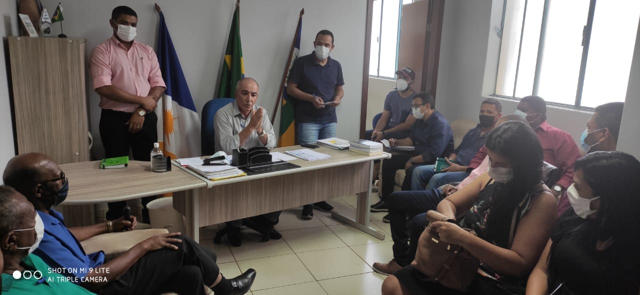 Em reunião, “austeridade nas ações” é o pedido de José Salomão para secretariado e integrantes do primeiro escalão