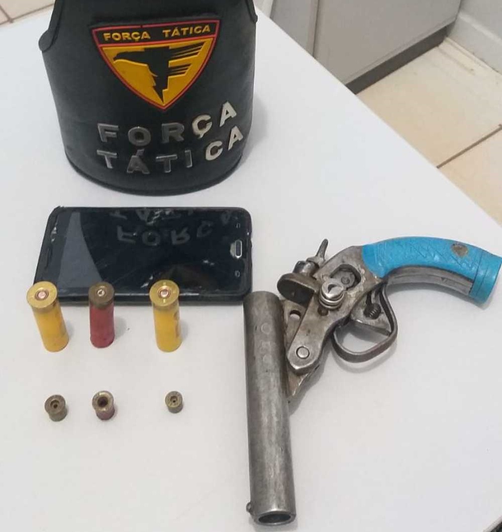 Homem que fabricava e vendia armas de fogo é preso no setor Taquari em Palmas