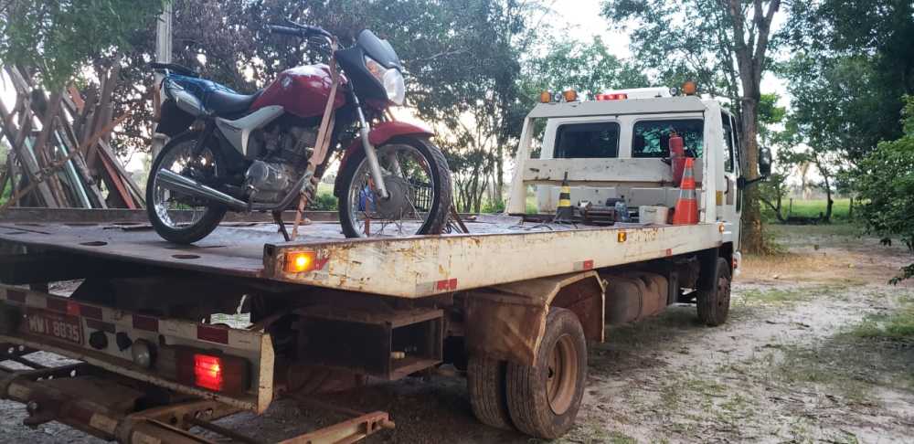 Motociclista inabilitado é preso após desrespeitar ordem de parada em Araguaína