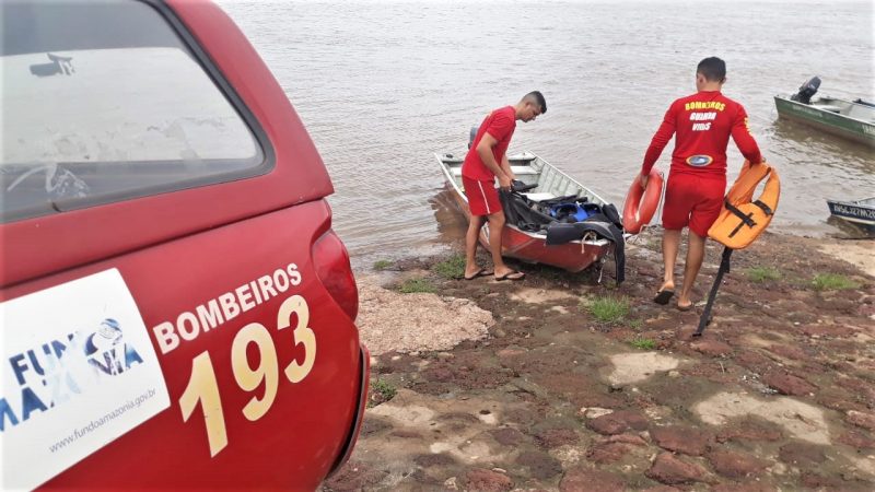 Bombeiros encontram corpo de jovem que morreu afogado no último sábado, 13, no Rio Araguaia, em Araguanã