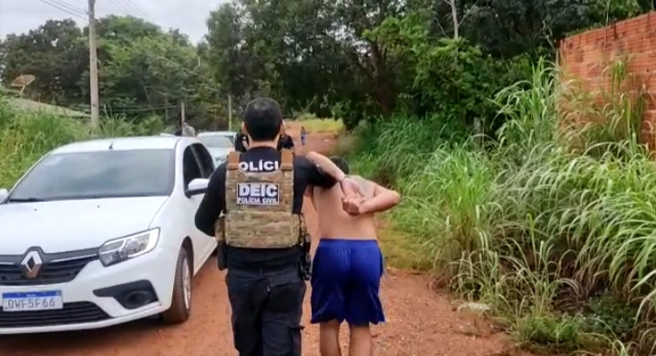 Em Paraíso do Tocantins, Polícia Civil prende dois homens suspeitos de homicídio ocorrido em fevereiro