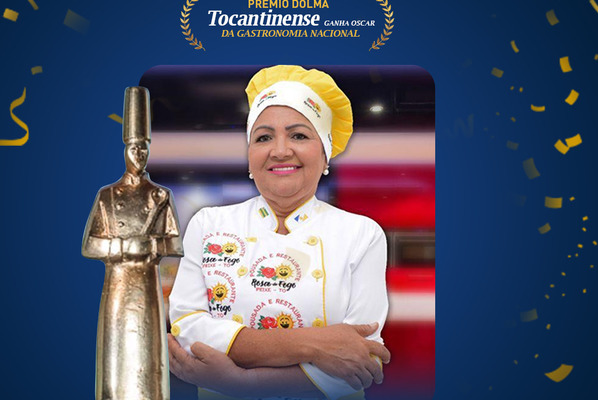 Chefe Rosa de Fogo ganha Prêmio Dólmã, Oscar  da gastronomia brasileira
