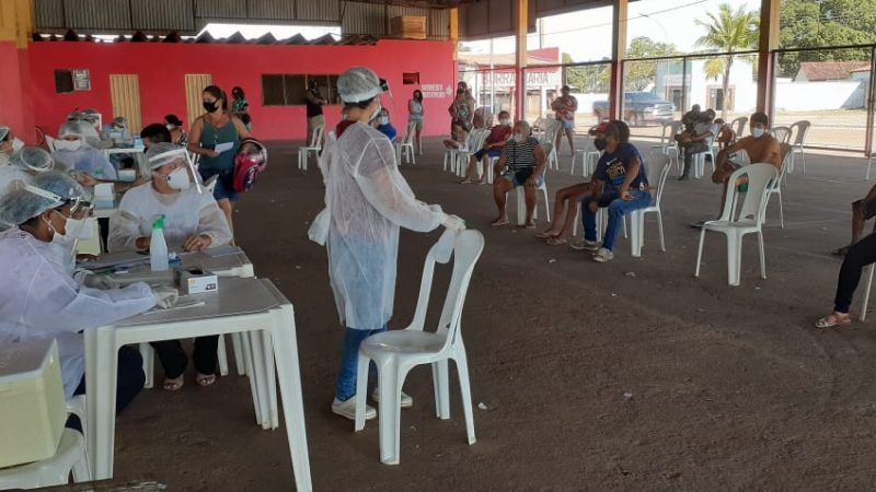 Covid-19: em Cristalândia no Tocantins, Prefeitura faz testagem em massa na população