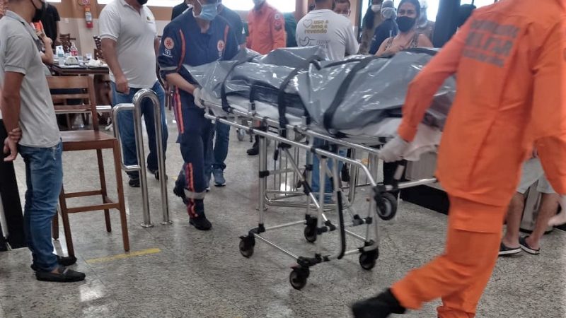 Bombeiros tentam socorrer, mas duas vítimas falecem de parada cardiorrespiratória em Araguaína