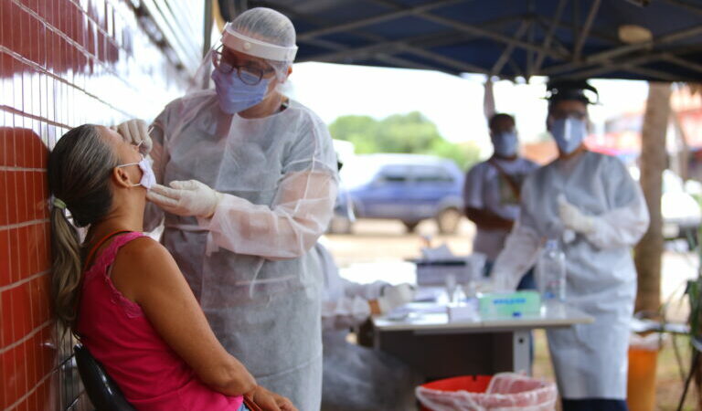 Testagem ampliada revela menor percentual de infectados com Covid-19 em Goiânia