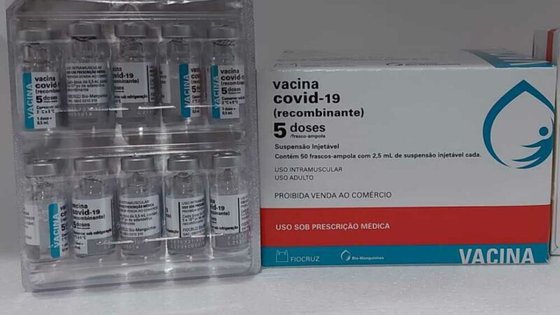 Tocantins receberá mais 20.250 doses de vacinas contra a Covid-19 nesta sexta-feira, 23