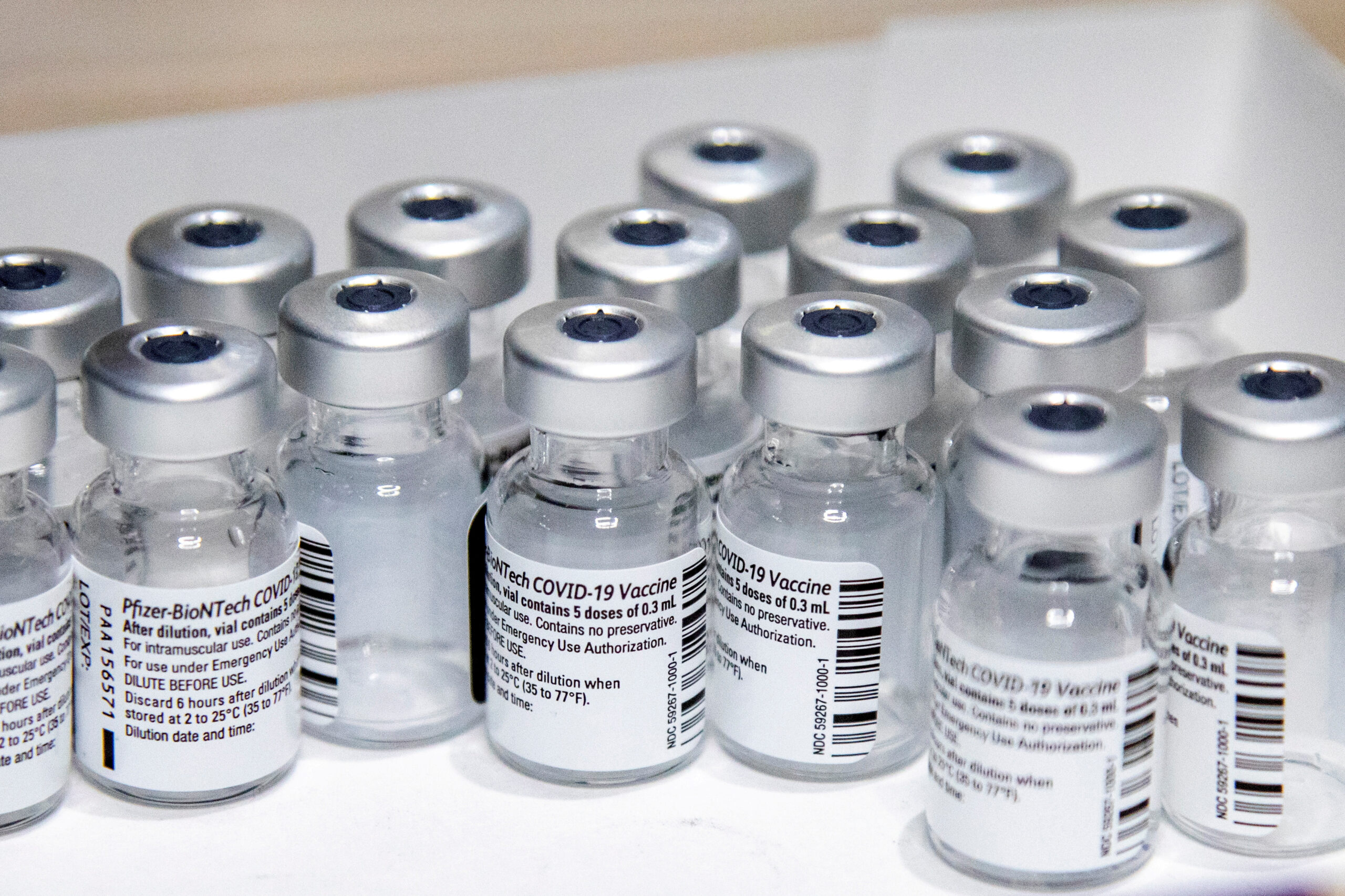 Tocantins receberá 8.190 doses da vacina Pfizer nesta terça-feira, 11