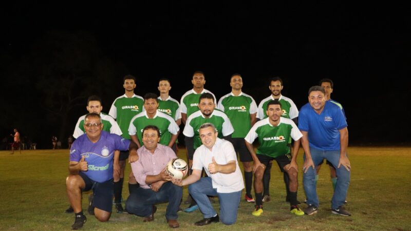 Campeonato de Futebol Society de Luzimangues  reúne grande população em abertura oficial do torneio