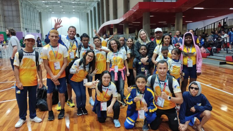 Com 51 medalhas, Tocantins faz sua melhor participação nas Paralimpíadas Escolares