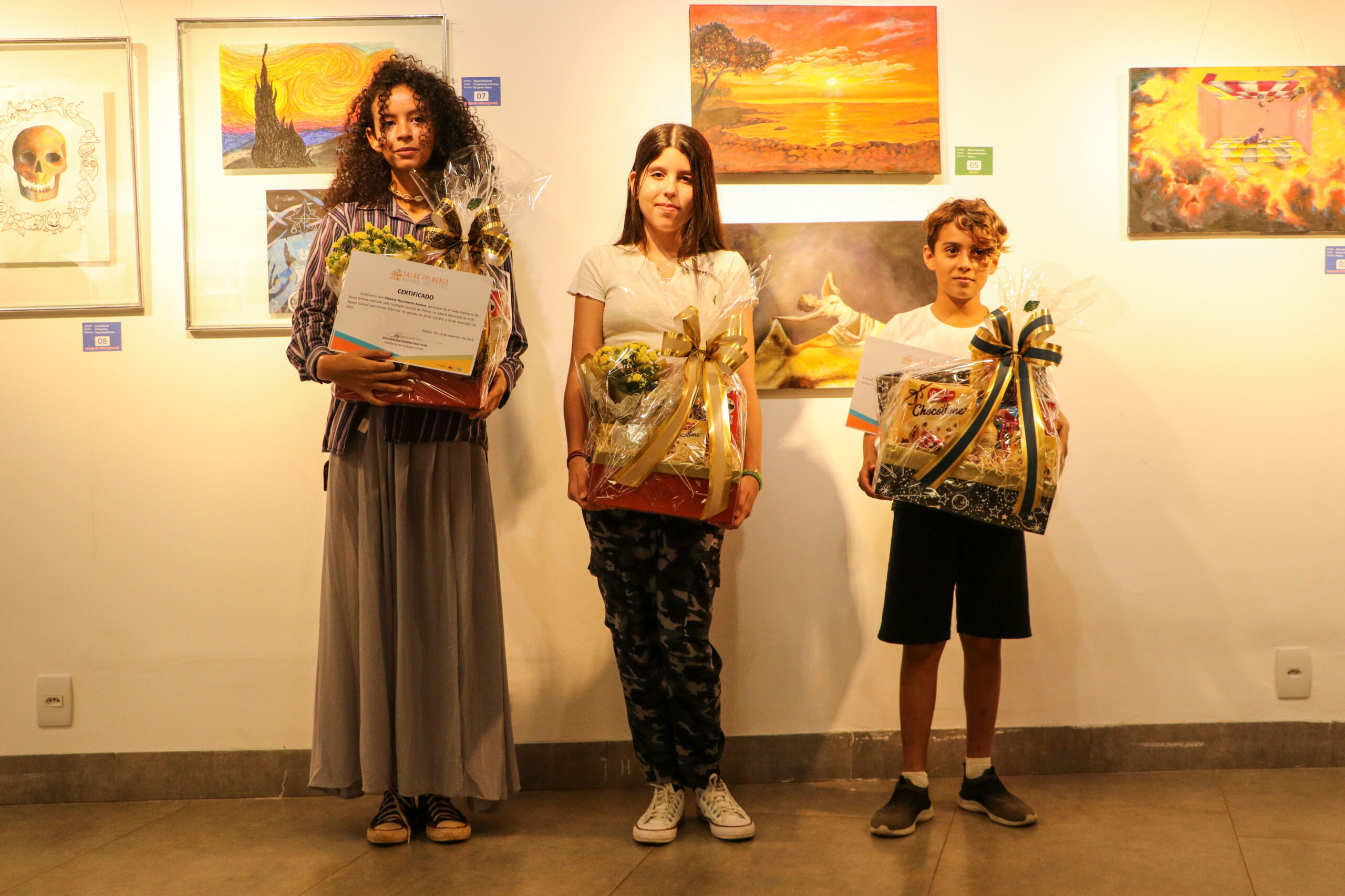Salão Palmense de Novos Artistas revela os vencedores da VI edição