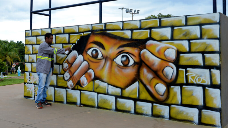 Grafiteiro de Palmas é convidado para participar em evento na Argentina e diz que irá levar cultura local