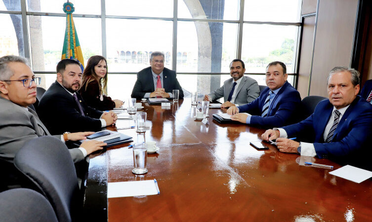 Ministro da Justiça Flávio Dino recebe Wanderlei Barbosa e garante emenda de R$ 20 milhões para modernização da segurança pública do Tocantins
