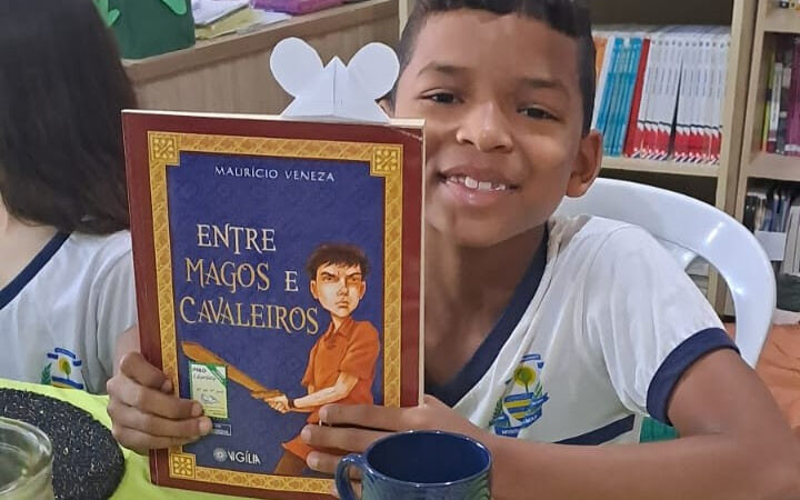 Chá Literário: escola de Palmas realiza atividade com turmas do 4º e 5º ano