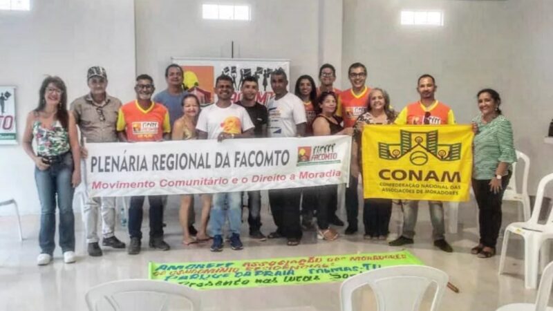 FACOMTO realiza plenária regional em Guaraí sobre moradia