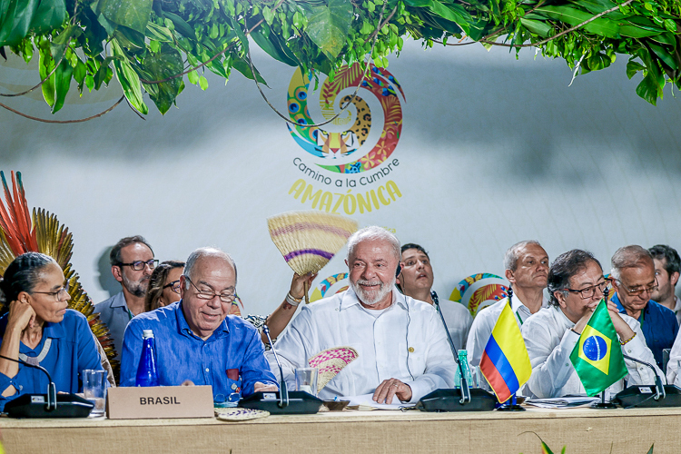 Lula defende protagonismo dos países amazônicos para a preservação da floresta