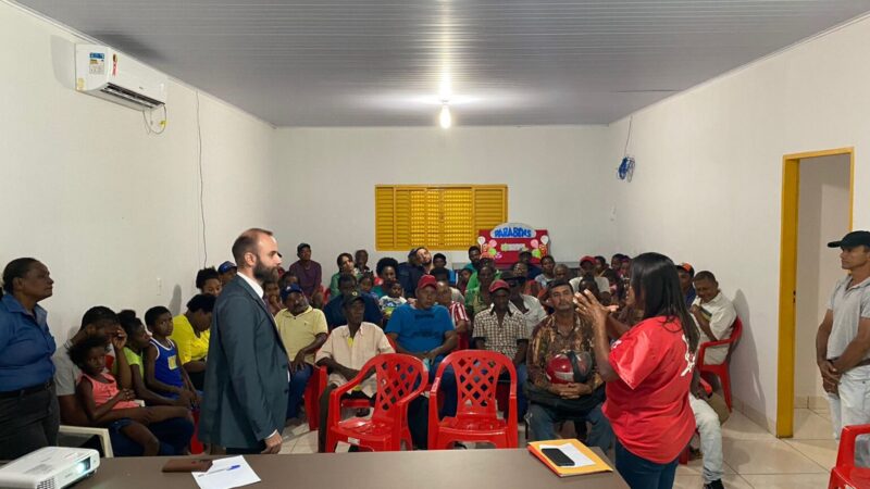 Lagoa do Tocantins reúne cadastrados do Inpacto e MCTTL para reivindicar moradia e realiza formação sobre direitos na zona rural