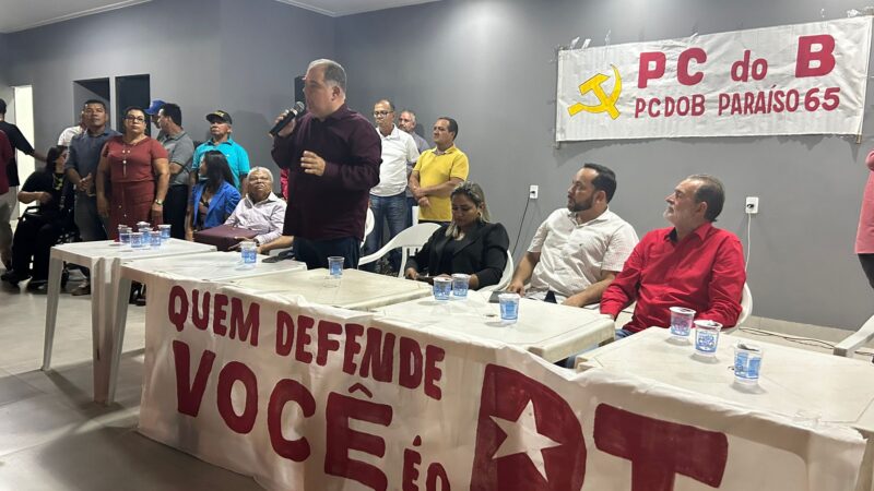 Federação Brasil da Esperança lança Doutor Luís Antônio como pré-candidato a Prefeito de Paraíso do Tocantins