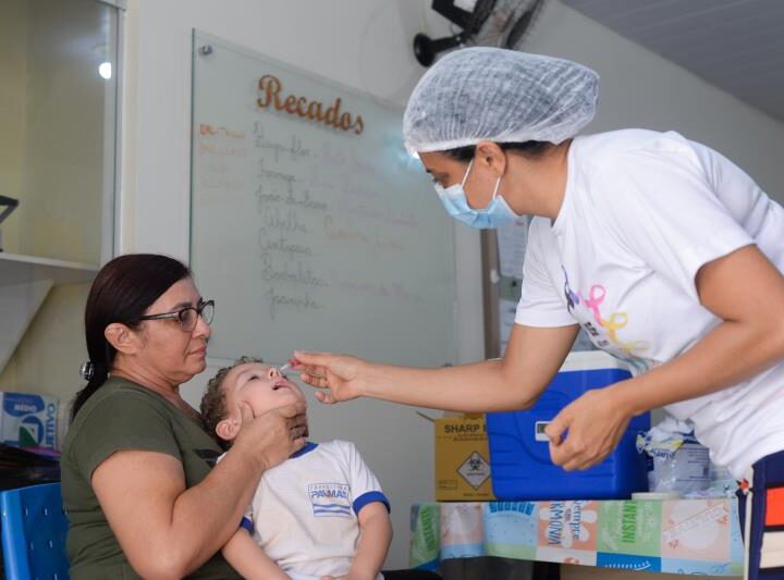 Palmas tem Dia D de vacinação para poliomielite neste sábado, 8