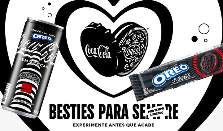 As marcas Coca-Cola e OREO se tornam “Besties” e anunciam lançamento de bebida e biscoito em edição limitada que formam um par perfeito