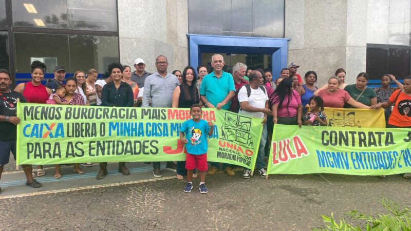 Movimentos por moradia popular pedem contratação do Minha Casa Minha Vida entidades