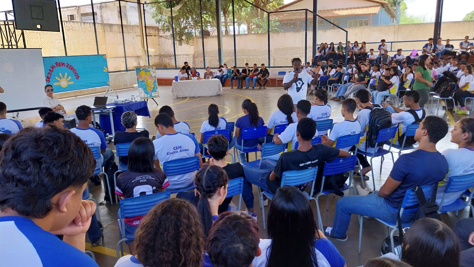 Projeto ‘África em Nós’ chega ao CEM Castro Alves em Palmas