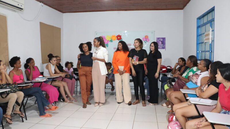 Projeto Vida de Mulher leva serviços e oficinas para mulheres de Porto Nacional