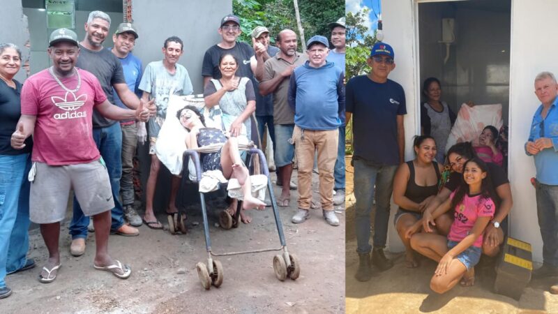 Solidariedade que transforma: grupo de autônomos constrói banheiro para família em situação de vulnerabilidade em Itacajá