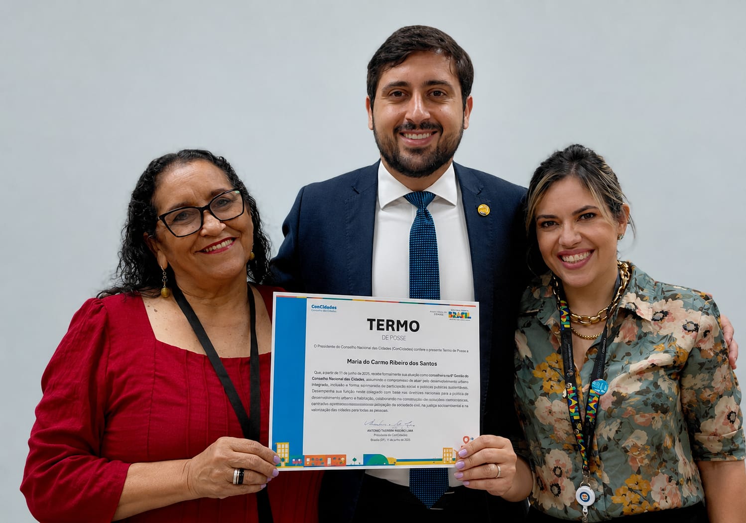 Diretora da Facomto e da Conam toma posse como Conselheira Titular no ConCidades, em Brasíla