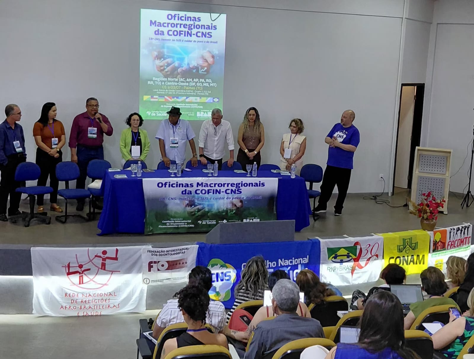 Palmas sedia Oficinas Macrorregionais do Conselho Nacional de Saúde 
